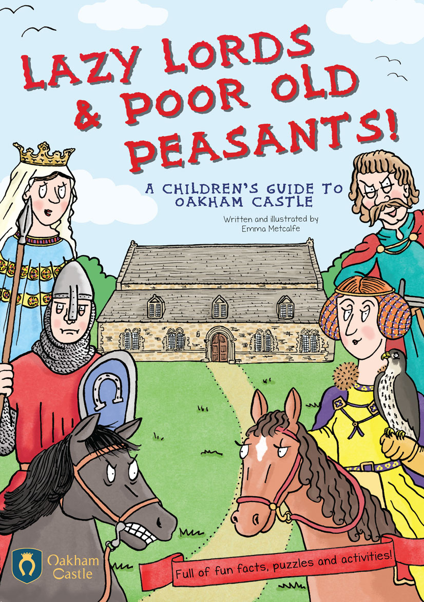 Front cover illustration of Lazy Lords and Poor Old Peasants children's guidebook